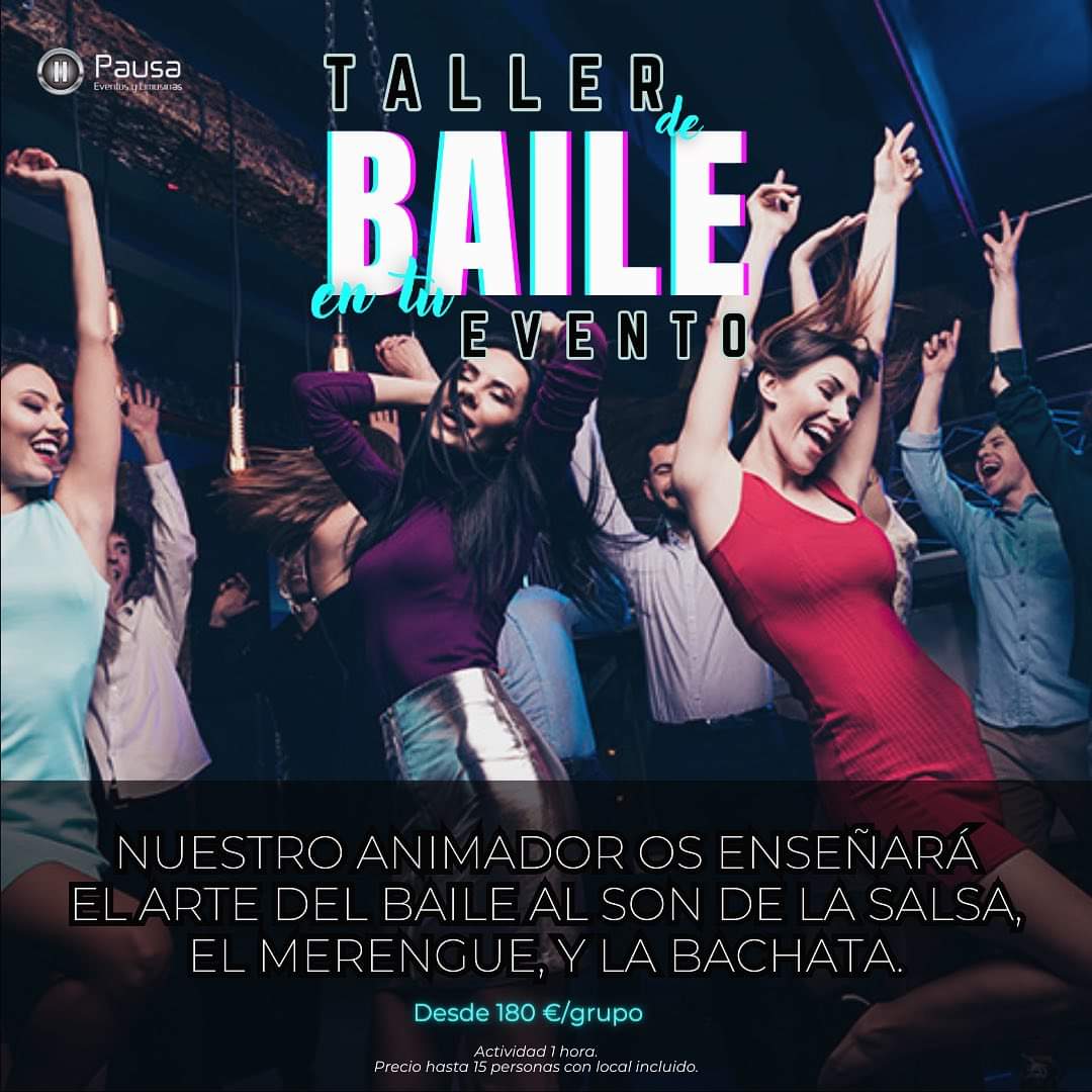 taller de baile, despedidas de soltera