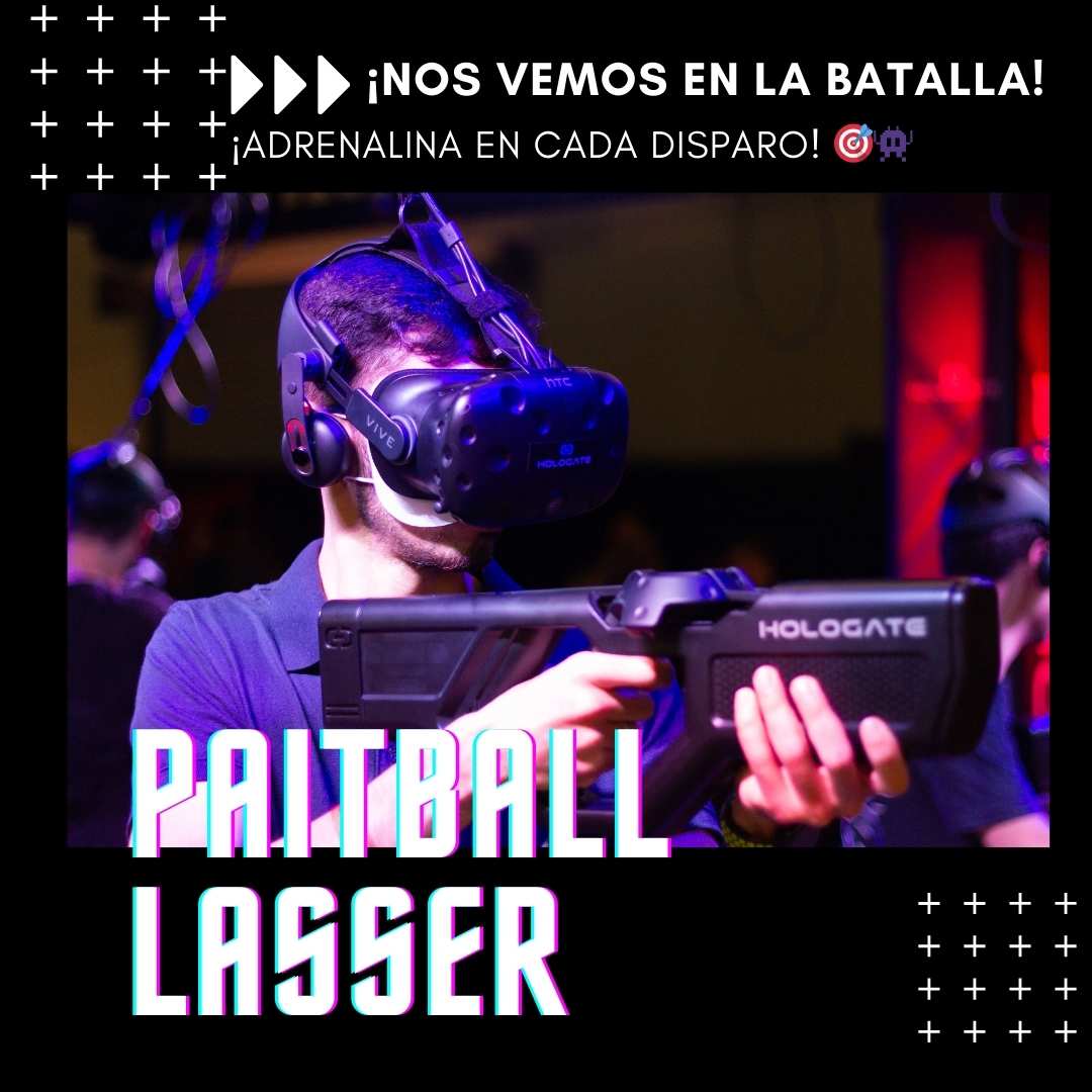 Paintball lasser, actividad despedida soltero