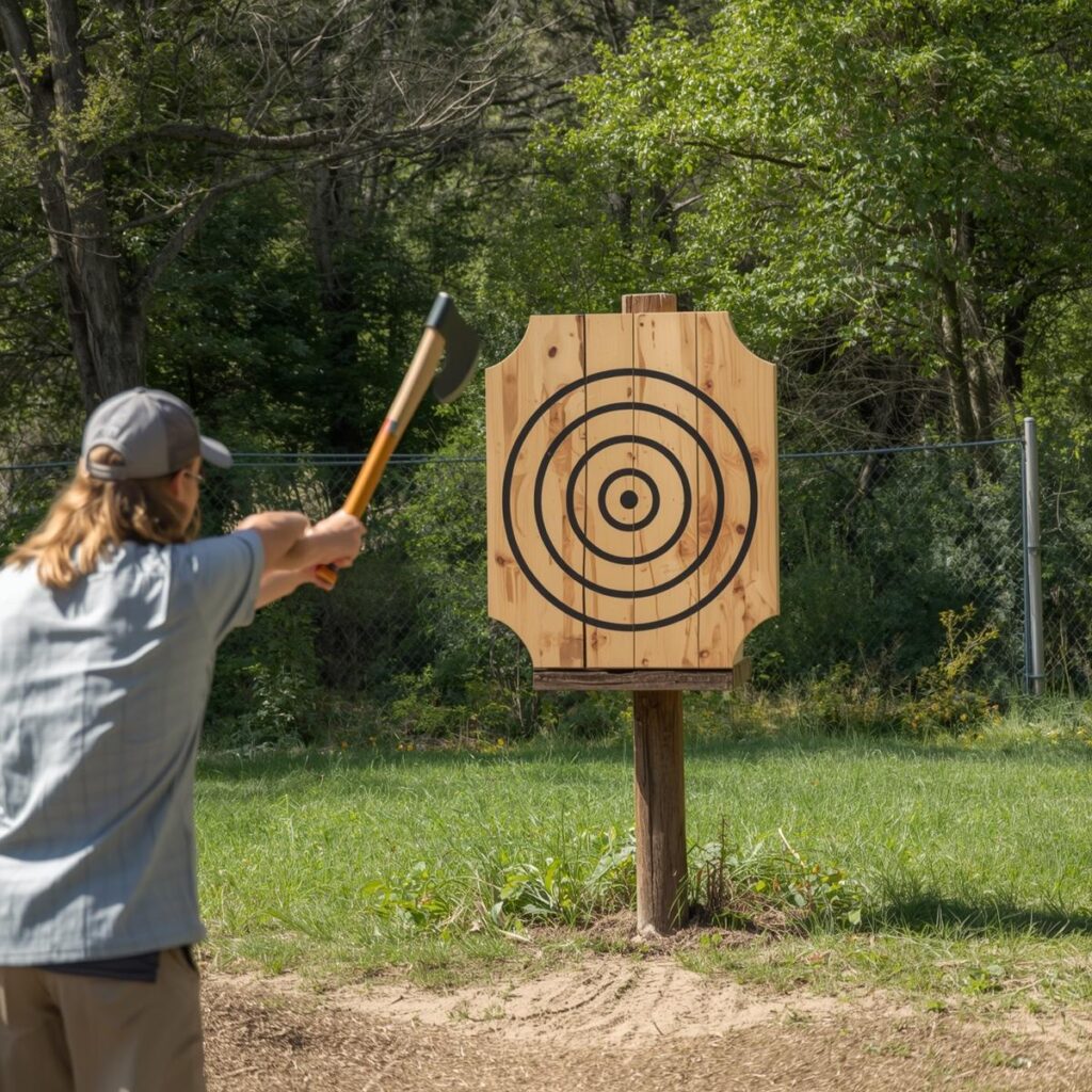 Lanzamiento de hacha